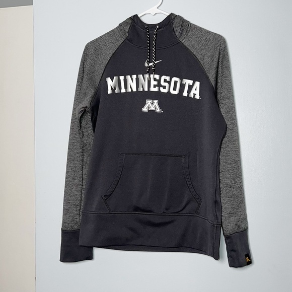 University of Minnesota Hoodie Center Swoosh Sweatshirt - Picture 1 of 6